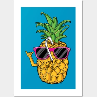 pineapple bro Posters and Art